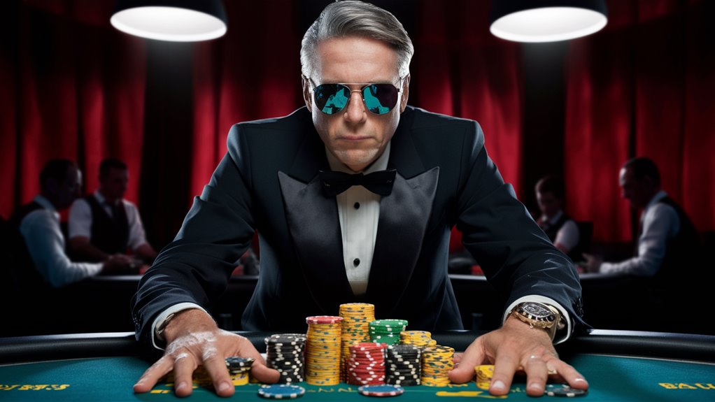 create poker playing personality