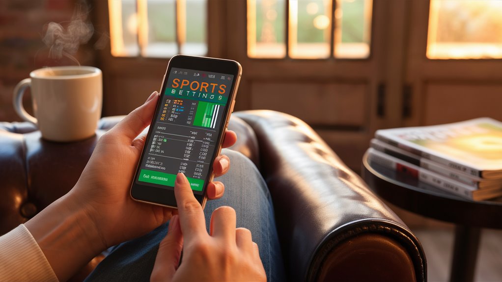 mobile sports gambling features