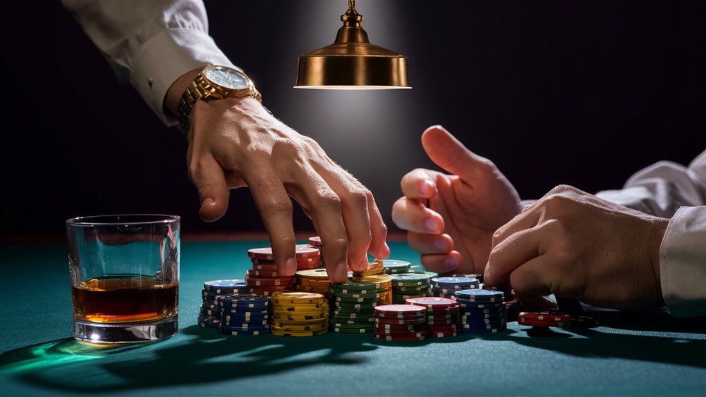 optimize poker bluff magnitude