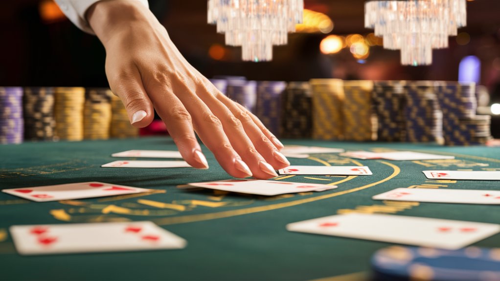 track numbers win blackjack