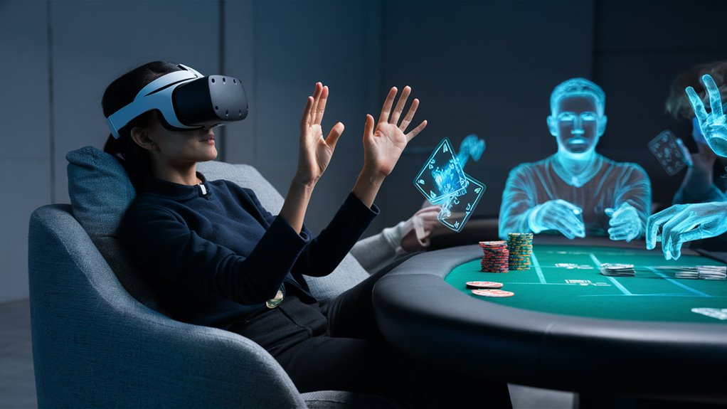 virtual social gaming experience