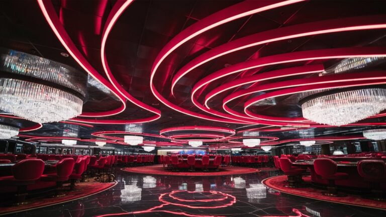 casino gaming path curves
