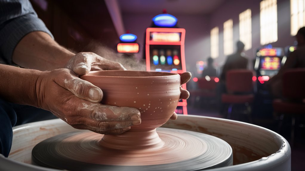casino pottery becomes popular