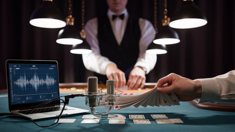 cheating casino audio detection