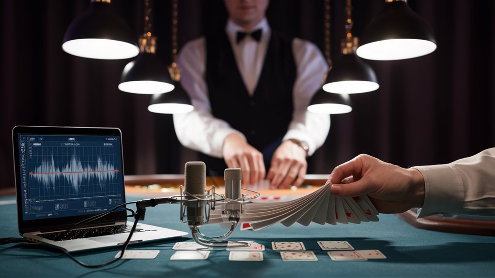 cheating casino audio detection