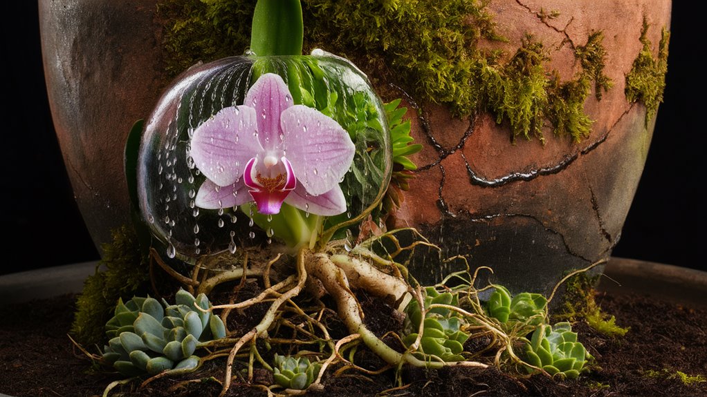 floral integration enhances microclimates