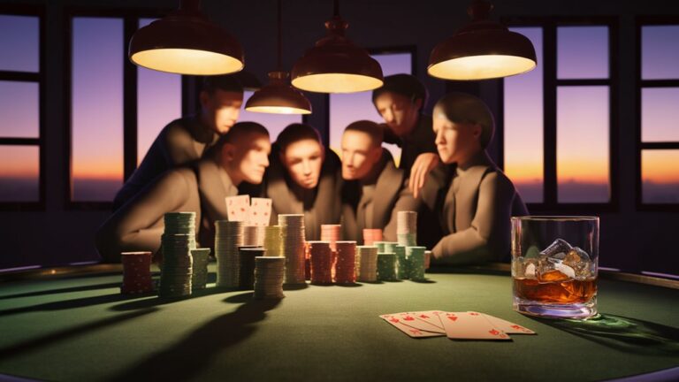 gambling during evening hours