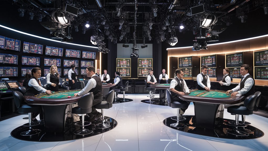 behind casino camera action