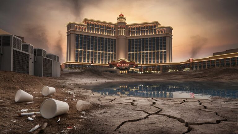 casino environmental footprint large