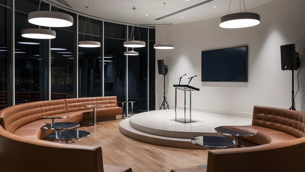 choose business singing venue