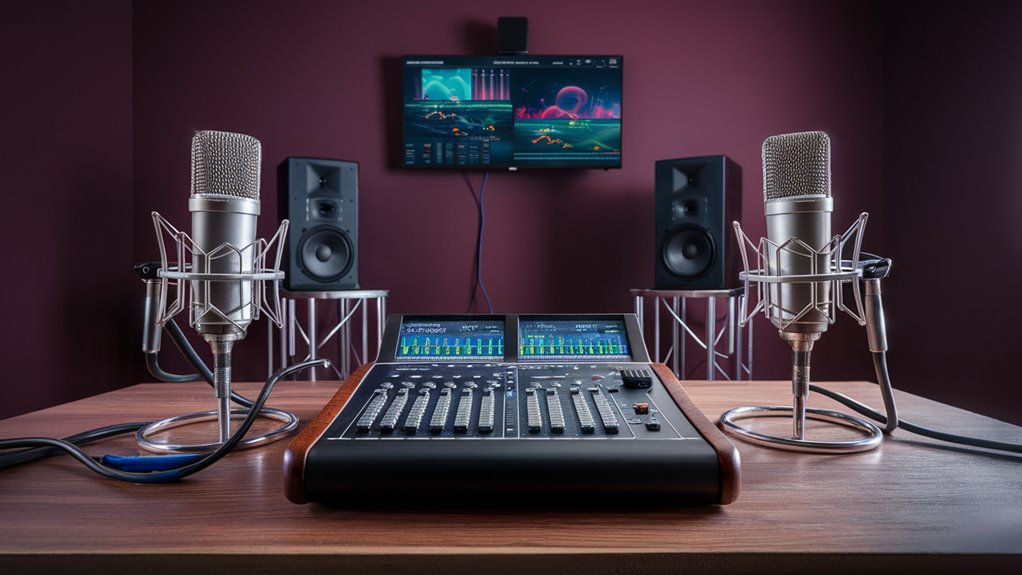 connect and test audio