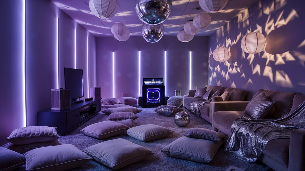 create fun party mood