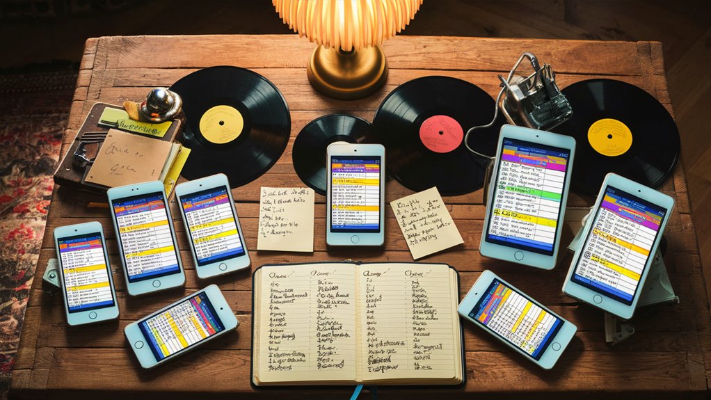 creating musical playlist order