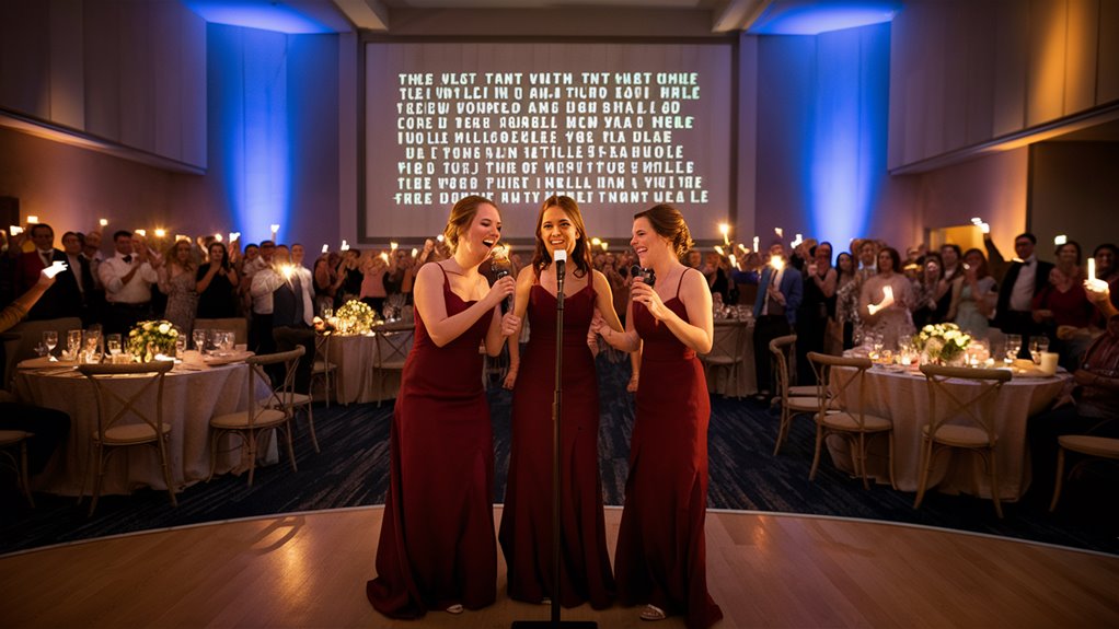 fun wedding karaoke tips
