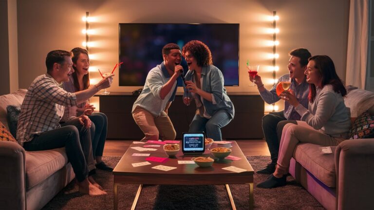 group singing party tips