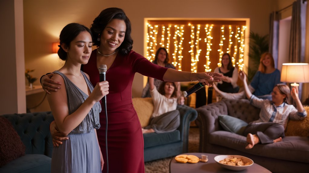 help timid performers sing