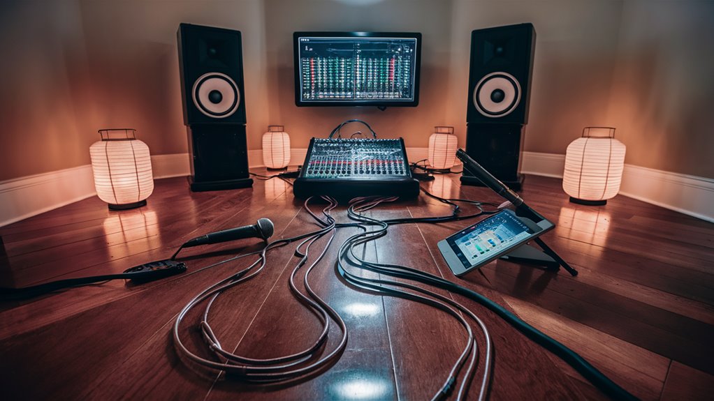 install audio system equipment