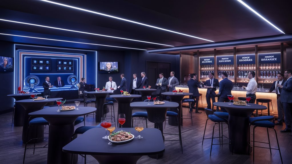 menu items and drinks