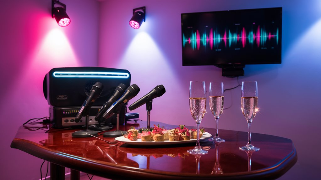 organize fun singing party