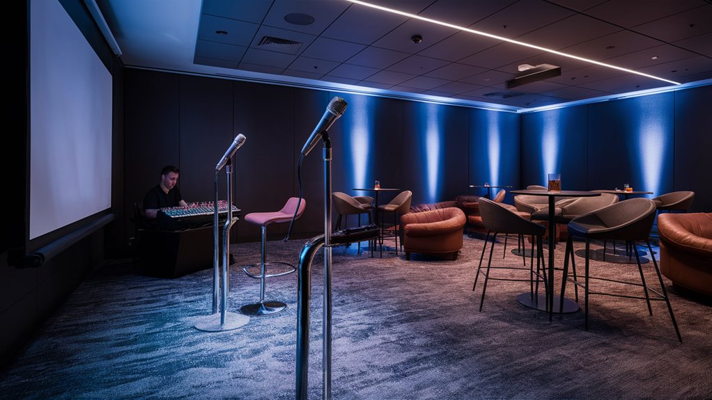 plan corporate karaoke event