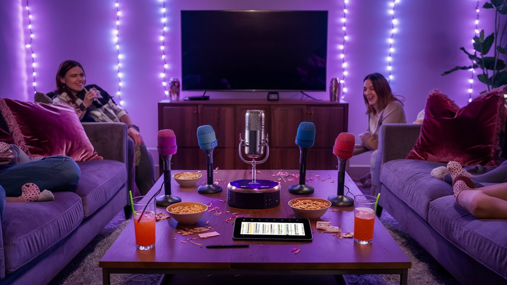 plan fun singing party