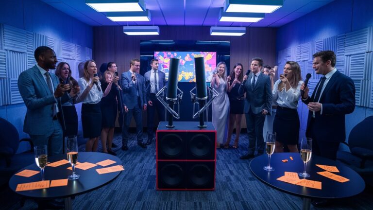 plan office karaoke properly