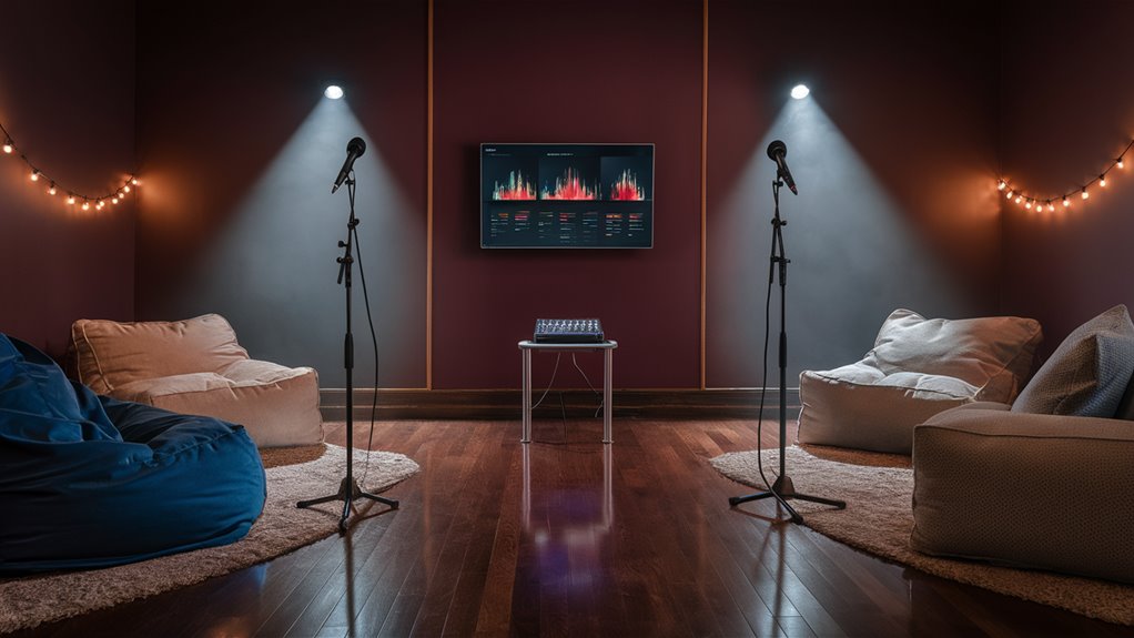 set up performance area