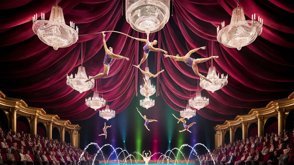 top global performance attractions