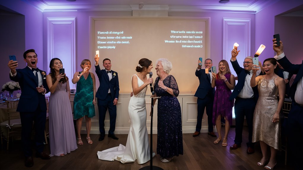wedding karaoke entertainment tips