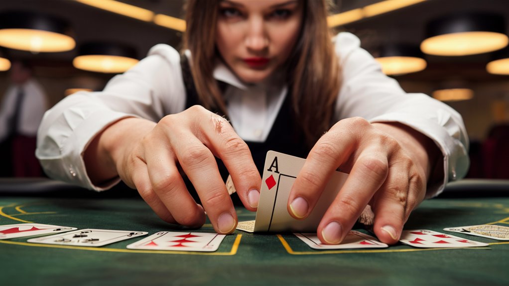 handle playing cards carefully